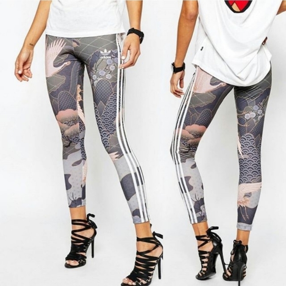 adidas Pants - Adidas x Rita Ora Geisha Leggings